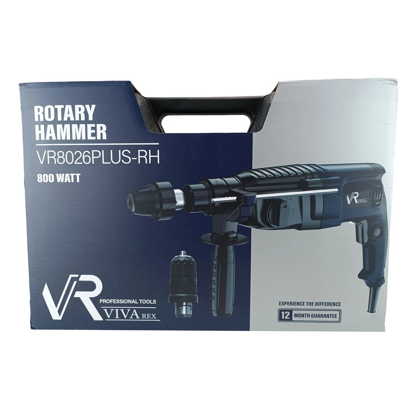 دریل بتن کن ویوارکس مدل VR8026 PLUS-RH مجموعه 10 عددی