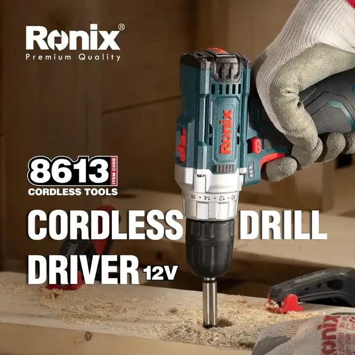 مجموعه 35 عددی دریل چکشی رونیکس مدل RS-8611