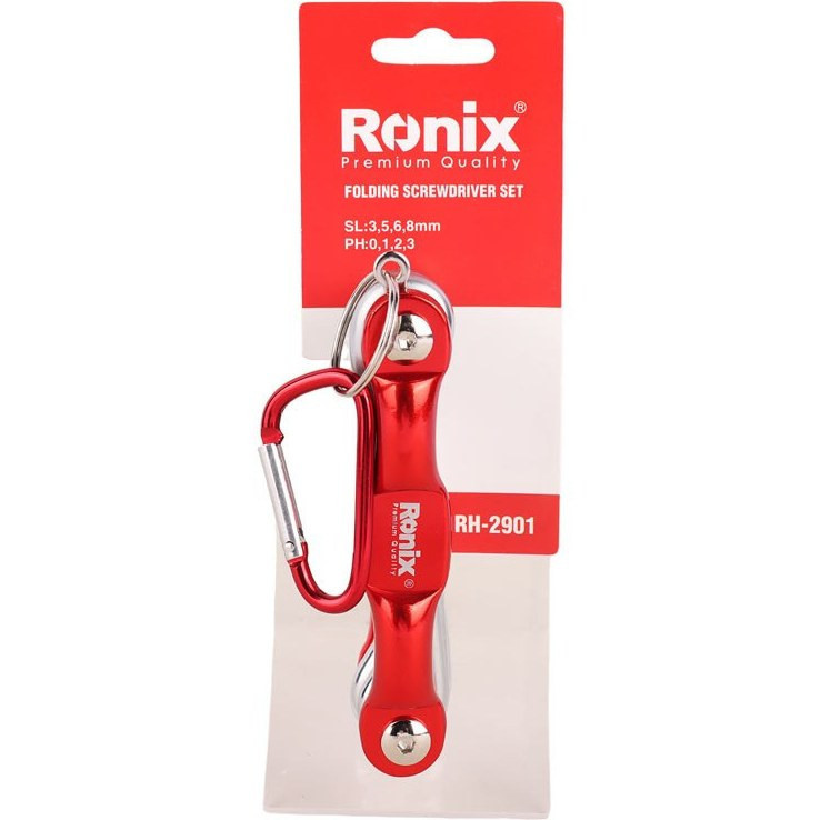ست پیچ گوشتی چاقویی آلومینیومی 8 عددی فانتزی رونیکس مدل RH-2901
