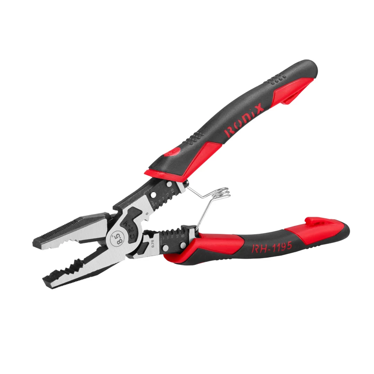 انبر دست سایز الکترونیک چند کاره 8.5 اینچ rh-1195