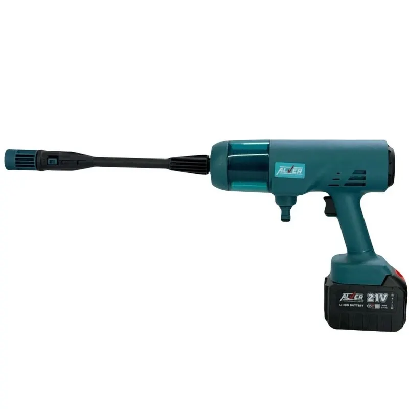 کارواش شارژی 21 ولت 24 بار خودمکش آلور کد AV-9021