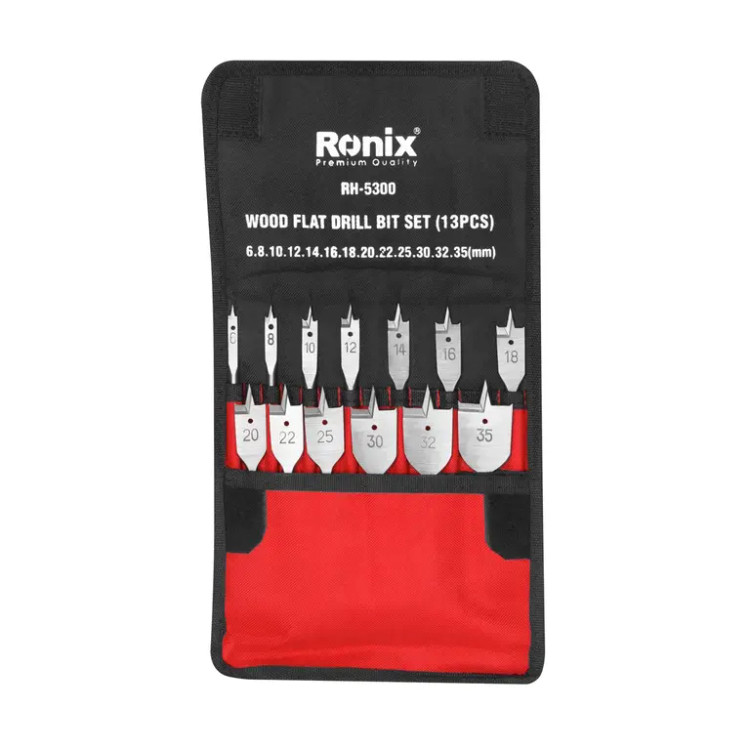 مته برگی رونیکس مدل RH-5300 مجموعه 13 عددی